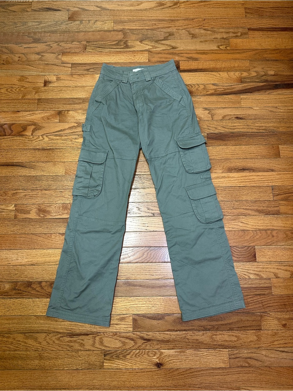 Abercrombie & Fitch Relaxed Cargo Pants Olive